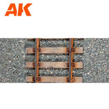 AK Interactive Diorama Railroad Ballast, 100 ml