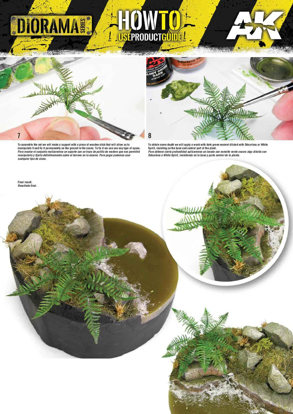 AK Interactive Bracken Fern, 1:32 and 1:35