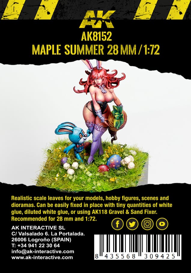 AK Interactive Maple Summer Leaves, 1:72