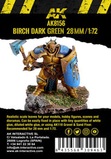 AK Interactive Birch Dark Green Leaves, 1:72