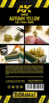 AK Interactive Autumn Yellow Shrubberies, 1:35