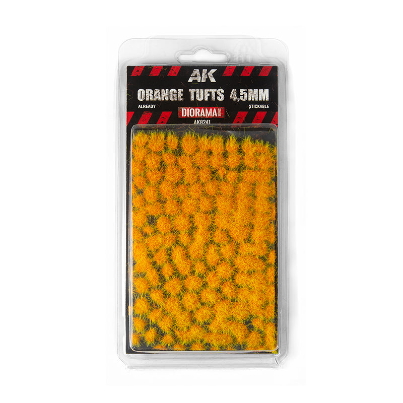 AK Interactive Orange Tufts, 4,5 mm