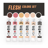 ABTEILUNG 502 Flesh Colors Oil Paint Set, 6x20 ml