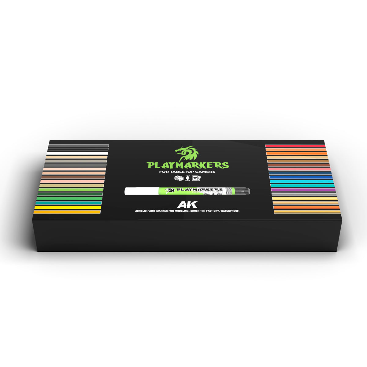AK Interactive Special Box Playmarkers, 34 pcs.