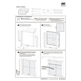 AK Interactive Modular Organizer, 30x30x6 cm