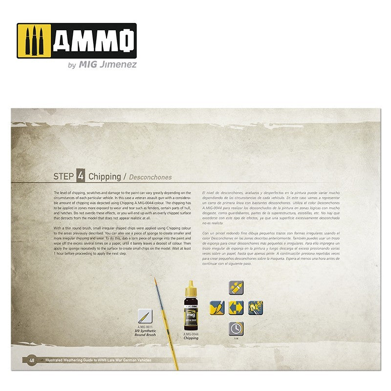 AMMO by Mig Illustrated Weathering Guide to WWII Late German Vehicles