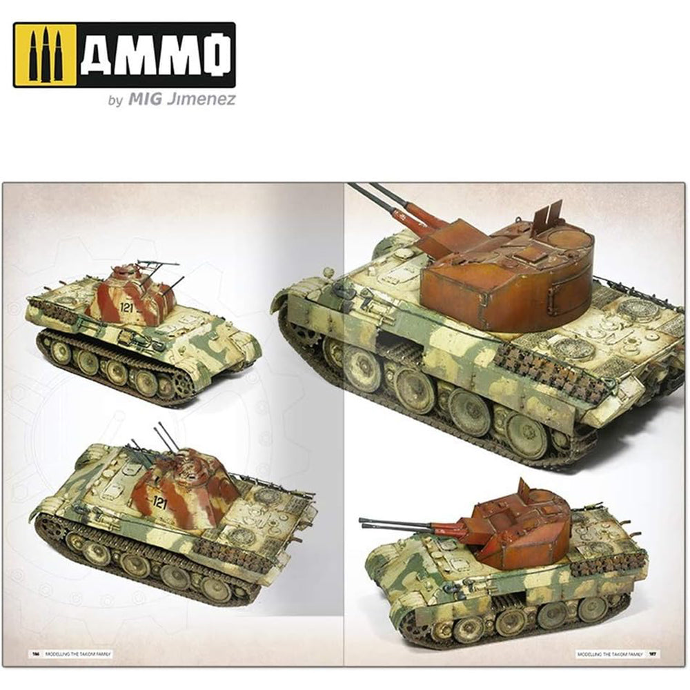 AMMO by Mig Solution Book "Panthers: Modeling The Takom Family"