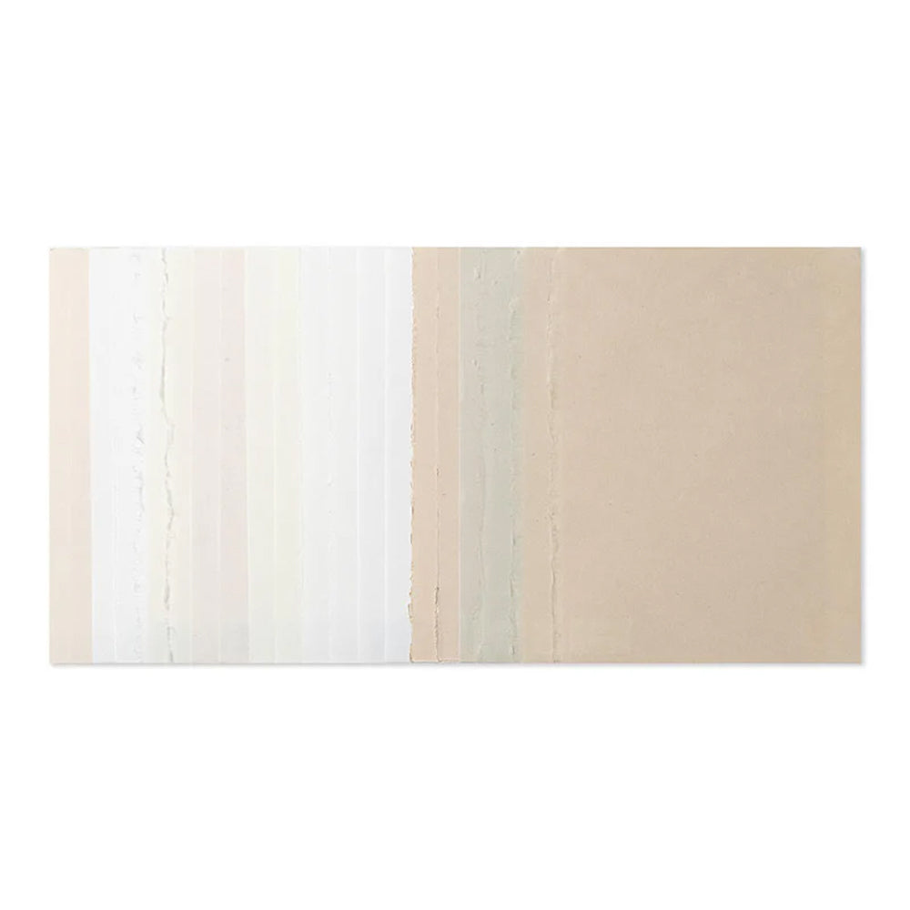 Awagami Editioning Japanese Paper Sample Pack, 10 Types, 20 Sheets