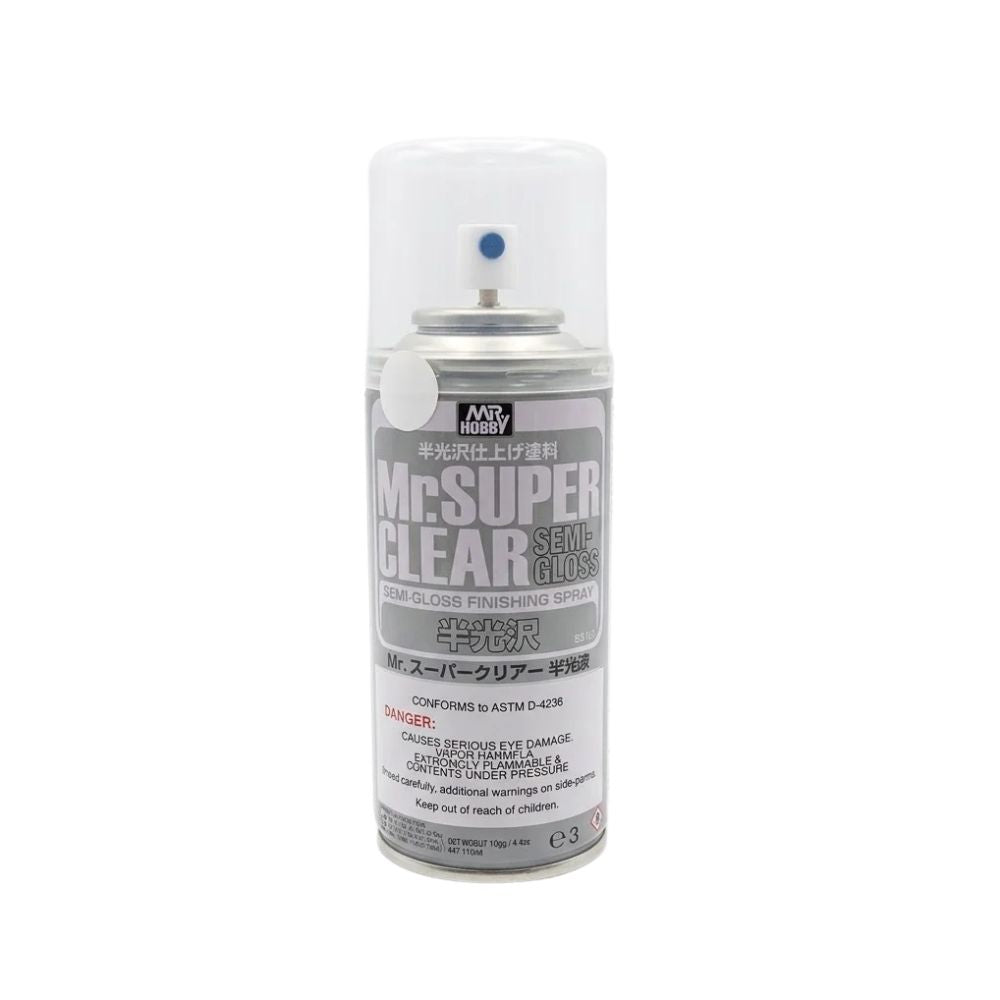 Mr. Super Clear Semi-Gloss Spray, 170 ml