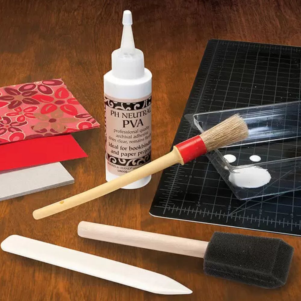 Lineco Books by Hand PVA Glue Adhesive Kit