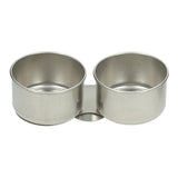 Renesans Metal Bowl for Palette, Double