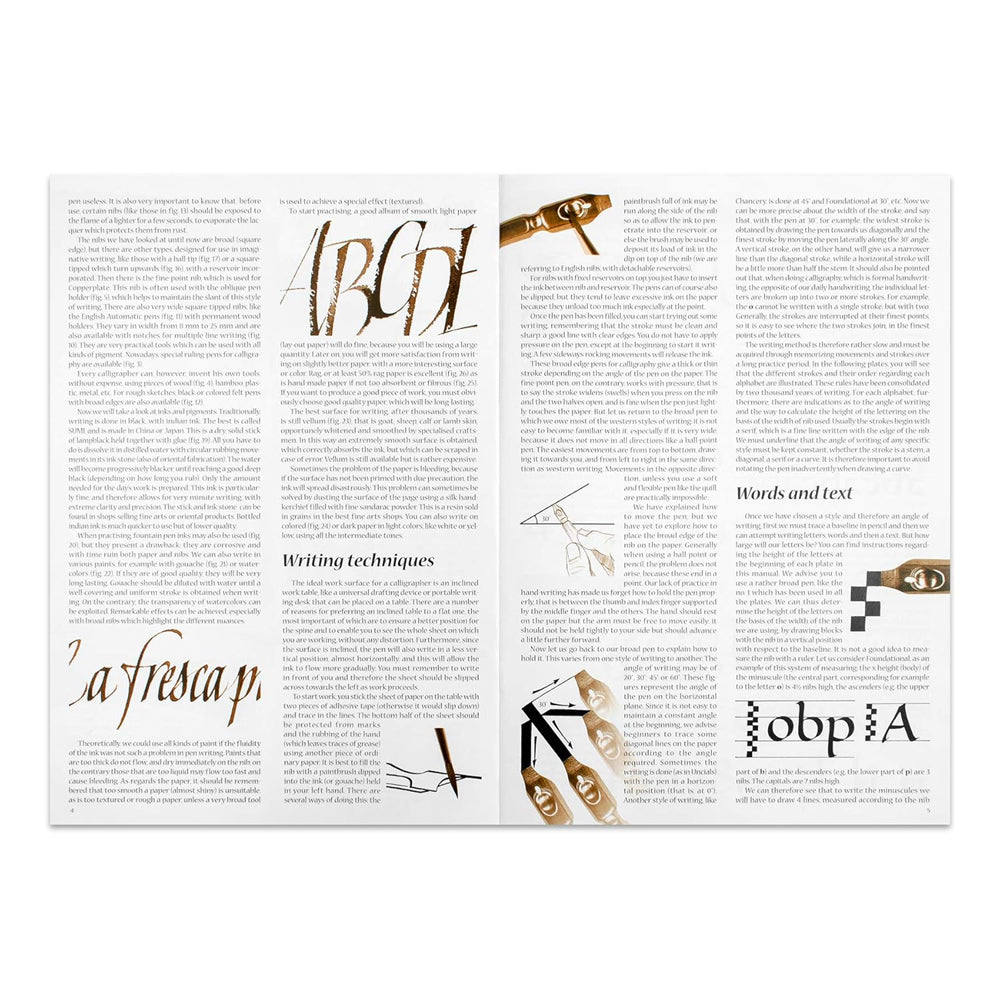 Leonardo Collection Drawing Learning Book - Calligraphy