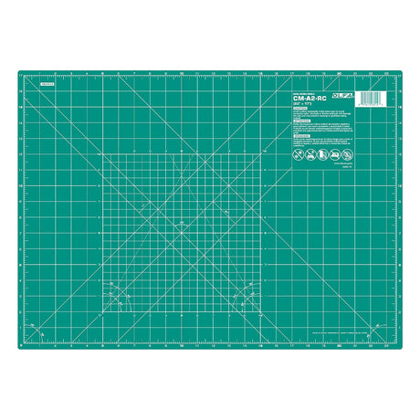 Olfa Self-Healing Double-Sided Cutting Mat, 620x450x2mm