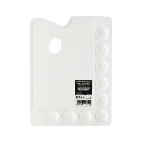 Daler-Rowney Rectangle Plastic Palette