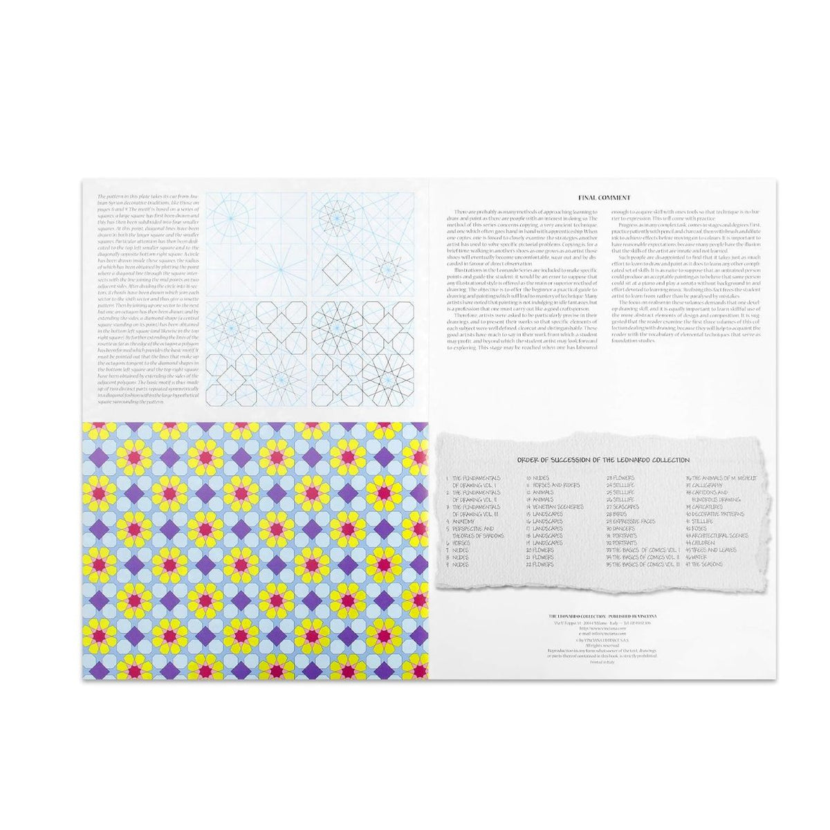 Leonardo Collection Instructional Book - Decorative Patterns