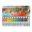 Holbein DUO Aqua Oil Water-Mixable Oil Paint Set, 12x10 ml