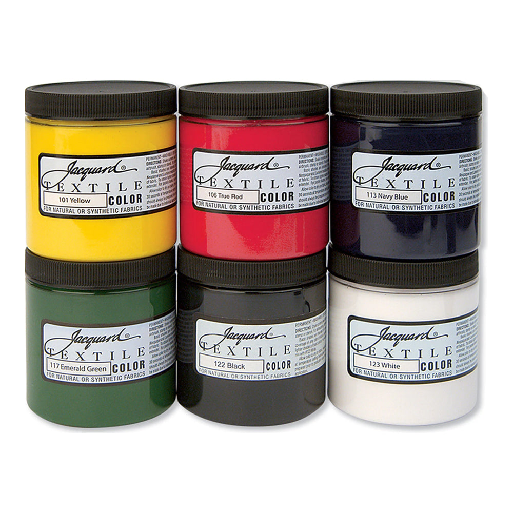 Jacquard Textile Color Set, 6x237 ml
