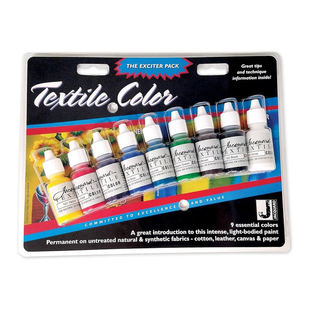 Jacquard Textile Color Exciter Pack, 9x14,79 ml