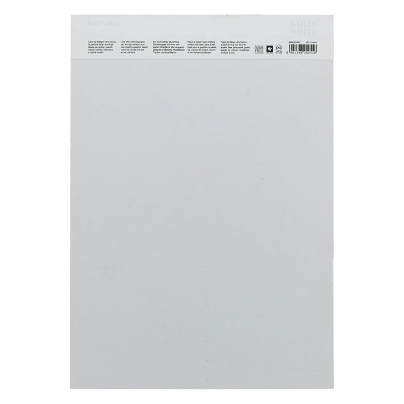 Fabriano White Pad, 20 sheets, A3 format