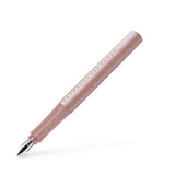 Faber-Castell Grip Fountain Pen and Ballpoint Pen Gift Set, Pale Rose