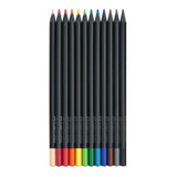 Faber-Castell Black Edition Colour Pencils, 12 colours