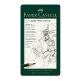 Faber-Castell 9000 Graphite Pencil Art Set, 12 pcs.