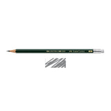 Faber-Castell 9000 Graphite Pencil with Eraser