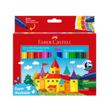 Faber-Castell Felt Tip Pens Jumbo, 12 colours