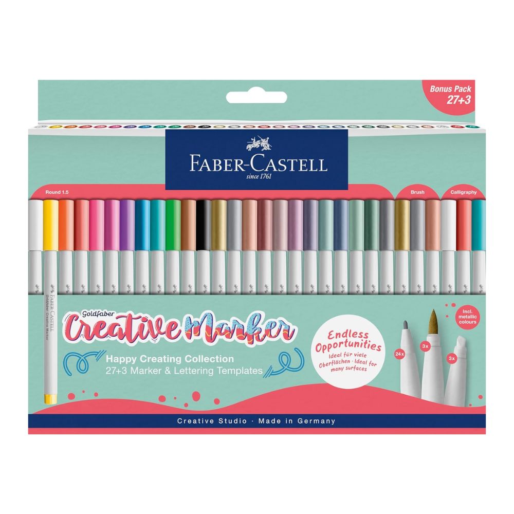 Faber-Castell Gofa Creative Marker Set, 50 pcs.