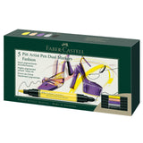 Faber-Castell Pitt Artist Fashion Dual Markers Set, 5 pcs.