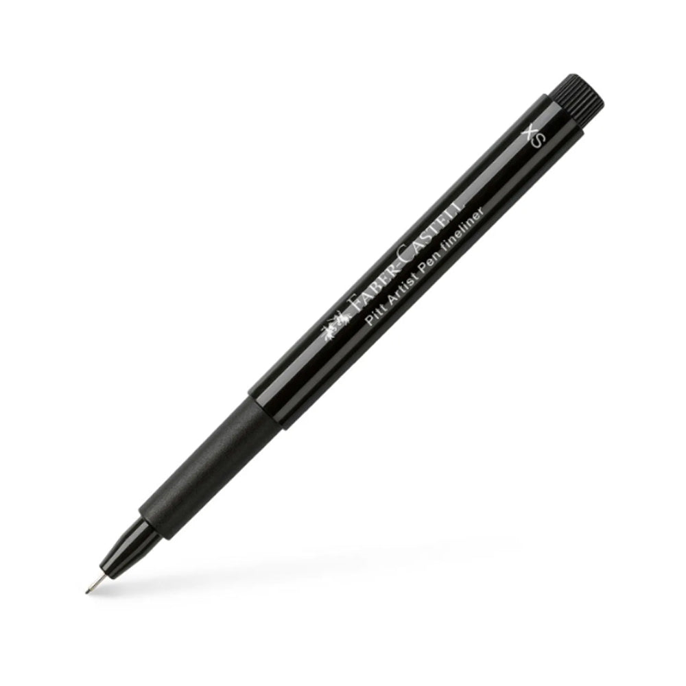 Faber-Castell Pitt Artist India Ink Pen Fineliner, XS, Black