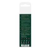 Faber-Castell Pitt Artist India Ink Pen Fineliners Set, 4 pcs., Black, S, F, M, B