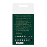 Faber-Castell Pitt Artist India Ink Pen Set, 8 pcs., Black&Grey
