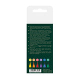 Faber-Castell Pitt Artist India Ink Brush Pen Set, 6 pcs., Colour Wheel