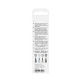 Faber-Castell Pitt Artist India Ink Pen Set, 4 pcs., Grey Shades, B
