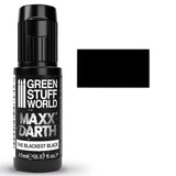 Green Stuff World Maxx Darth Black Paint, 17 ml