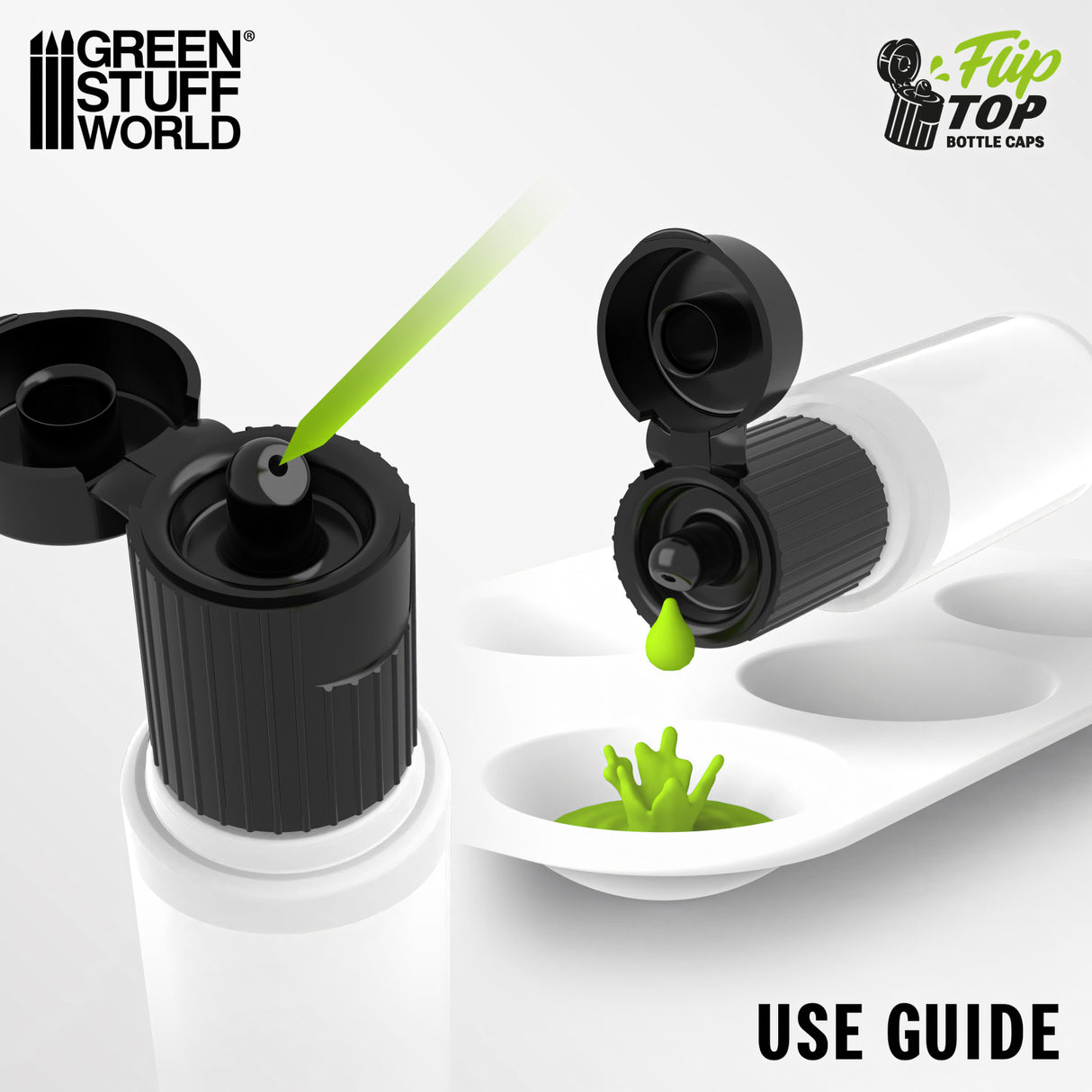 Green Stuff World Maxx Darth Black Paint, 17 ml