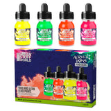 Green Stuff World Acrylic Inks Fluor Set, 4x30 ml