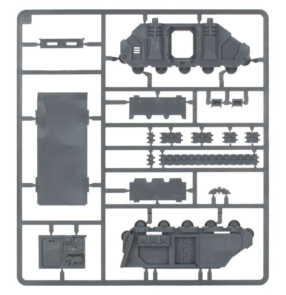 Warhammer 40,000 Chaos Space Marines: Chaos Rhino Miniature Set