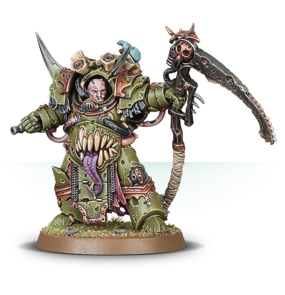 Warhammer 40,000 Death Guard: Deathshroud Bodyguard Miniatures Set