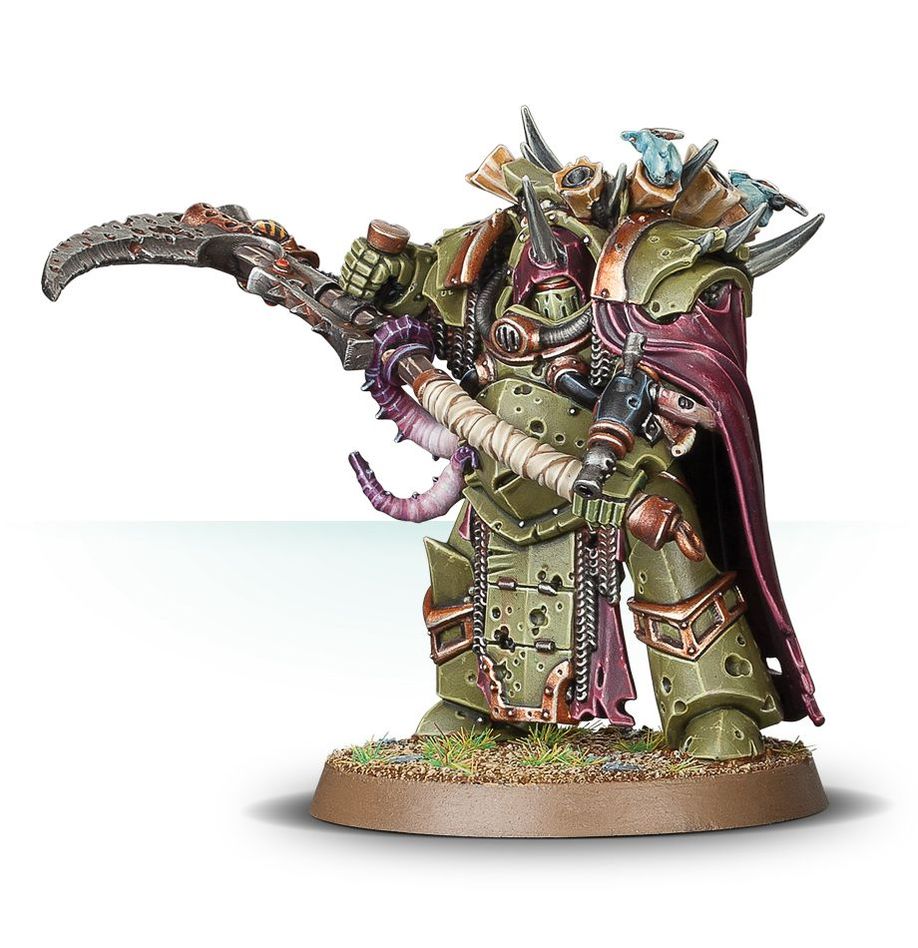 Warhammer 40,000 Death Guard: Deathshroud Bodyguard Miniatures Set
