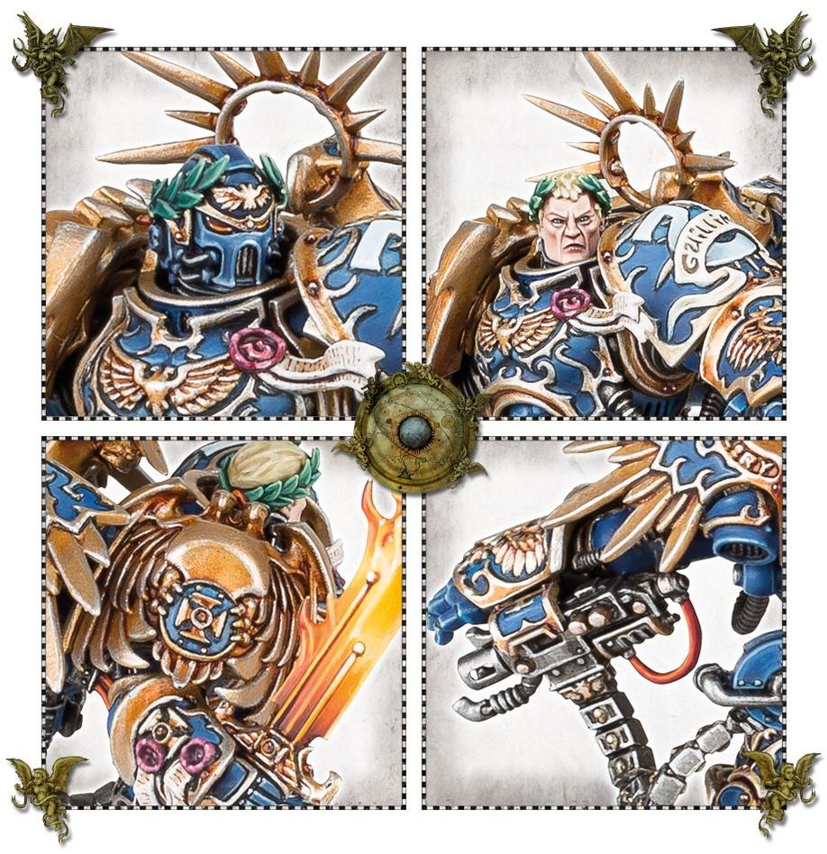 Warhammer 40,000 Ultramarines: Roboute Guilliman Miniature Set