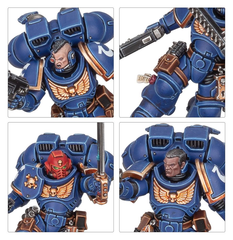 Warhammer 40,000 Jump Pack Intercessors Miniatures Set