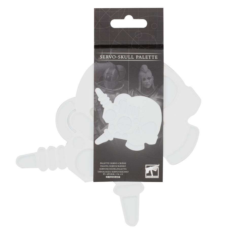 Warhammer Servo-Skull Silicone Palette