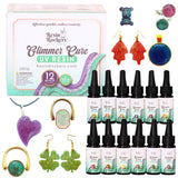 Resin Rockers Glimmer Cure Glitter UV Resin Hard Type, Full Kit