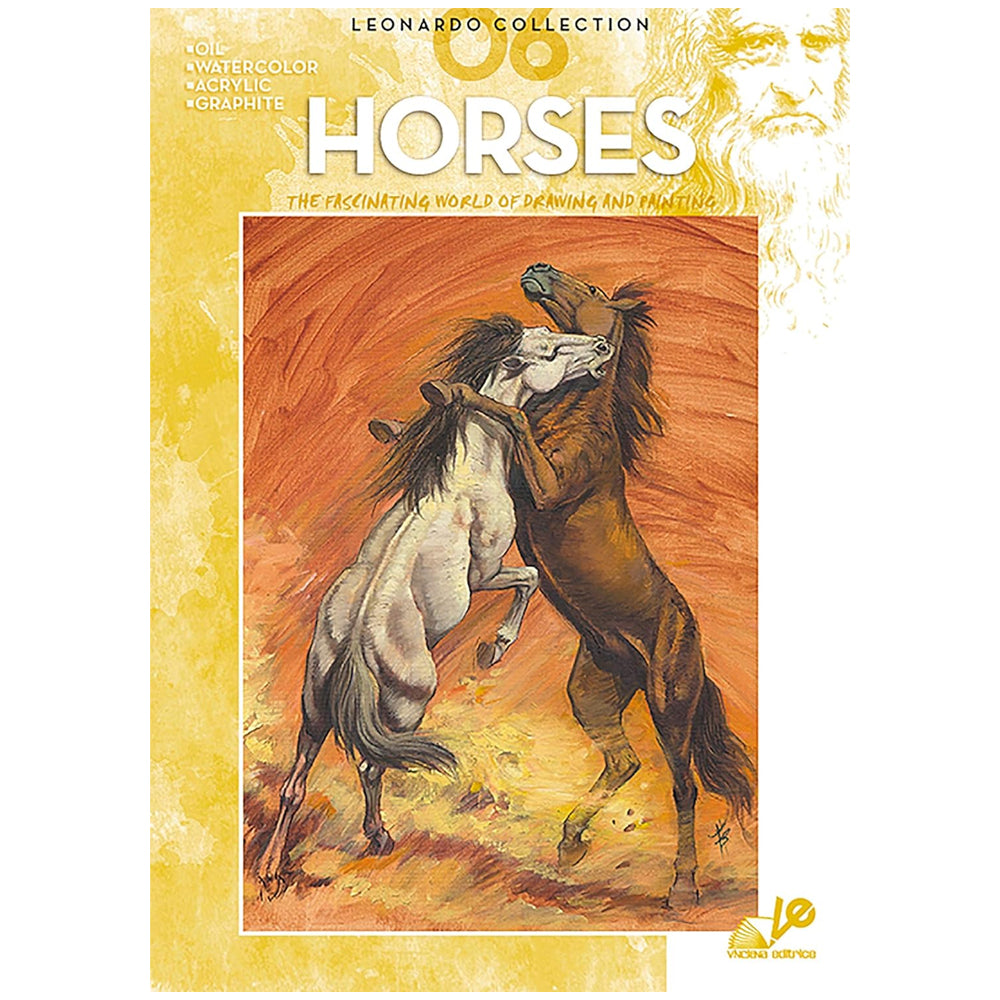 Leonardo Collection Drawing Learning Book - Horses