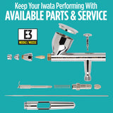 Iwata Eclipse HP-CS Gravity Feed Dual Action Airbrush