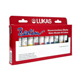 Lukas Berlin Water-Mixable Oil Paint Set, 10x20 ml