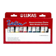 Lukas Berlin Water-Mixable Oil Paint Set, 10x20 ml