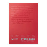 Stonehenge Aqua White watercolor paper, 15 sheets, 140 lb
